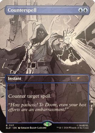{R} Counterspell (7117) [Secret Lair Drop Series] [SLD 7117]