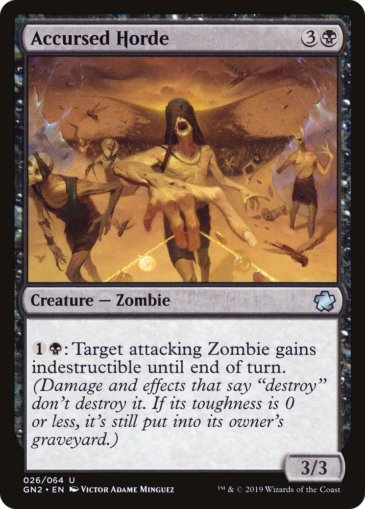{C} Accursed Horde [Game Night 2019][GN2 026]