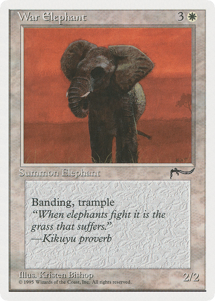 {C} War Elephant [Chronicles][CHR 013]