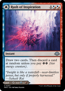 {C} Rush of Inspiration // Crackling Falls [Modern Horizons 3][MH3 257]