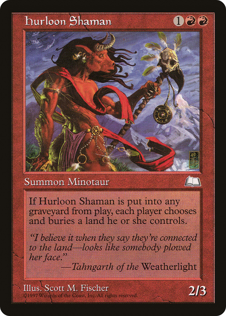 {C} Hurloon Shaman [Weatherlight][WTH 108]