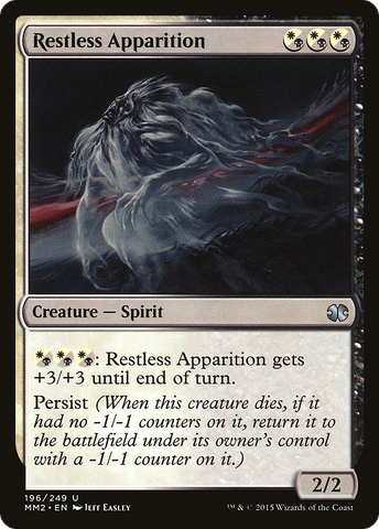 {C} Restless Apparition [Modern Masters 2015][MM2 196]