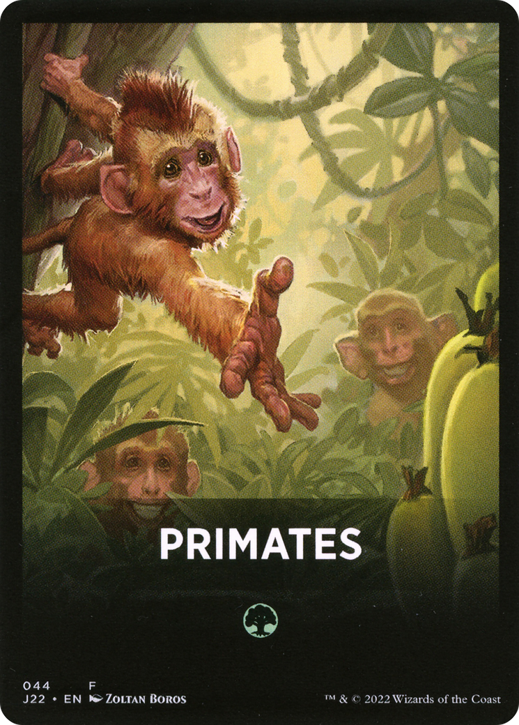 {C} Primates Theme Card [Jumpstart 2022 Front Cards][FJ22 044]