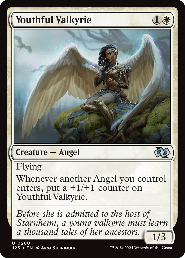 {C} Youthful Valkyrie [Foundations Jumpstart][J25 280]