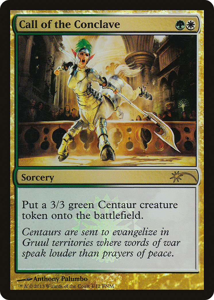 {R} Call of the Conclave [Friday Night Magic 2013][PA F13 004] - Misty Mountain Games