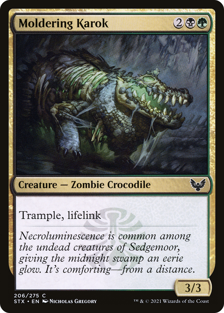 {C} Moldering Karok [Strixhaven: School of Mages][STX 206]
