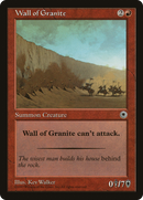{C} Wall of Granite [Portal][POR 155]