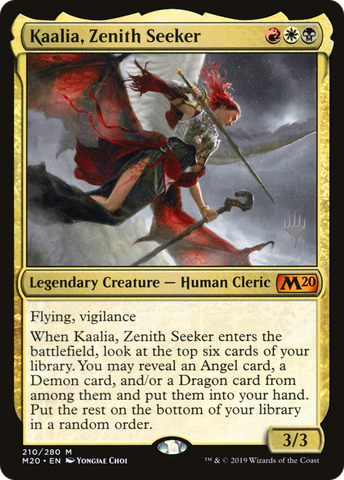 {R} Kaalia, Zenith Seeker (Promo Pack) [Core Set 2020 Promos][PP M20 210]