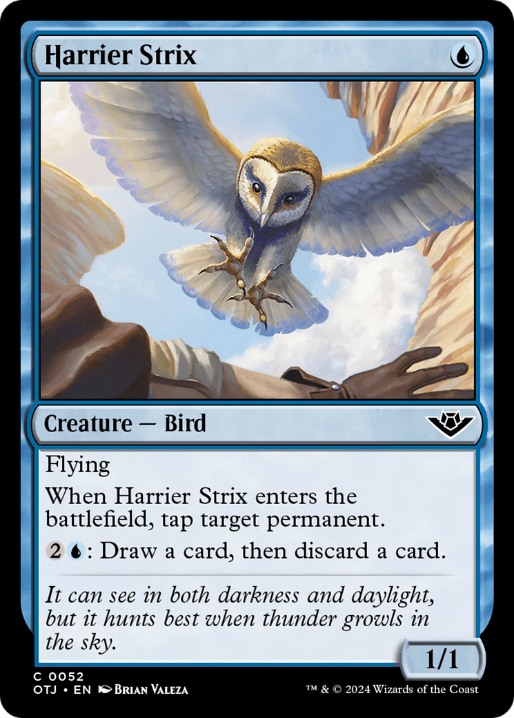 {@C} Harrier Strix [Outlaws of Thunder Junction][OTJ 052]
