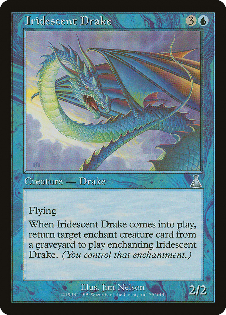 {C} Iridescent Drake [Urza's Destiny][UDS 035]