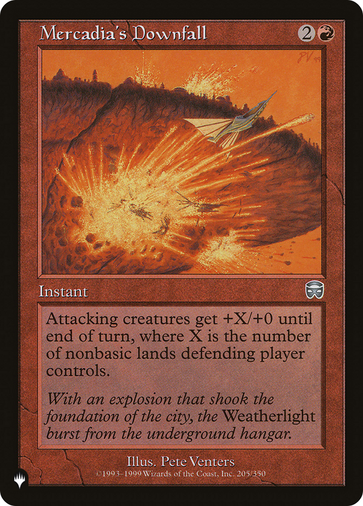 Mercadia's Downfall [LIST MMQ-205]