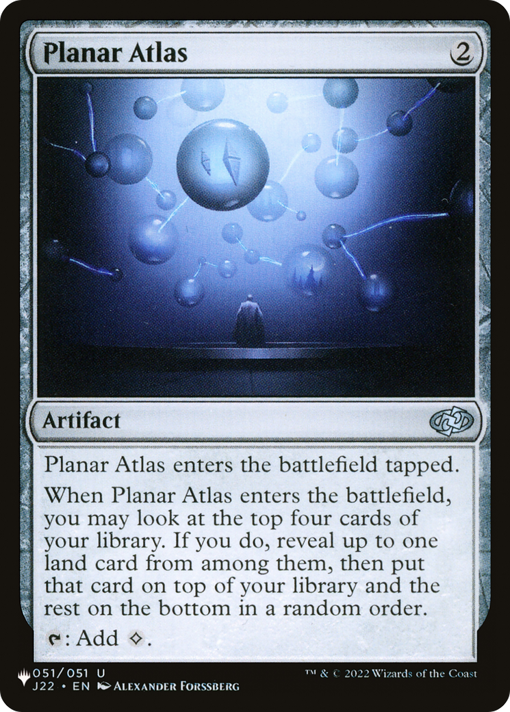 Planar Atlas [LIST 051/051]
