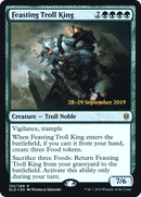 {R} Feasting Troll King [Throne of Eldraine Prerelease Promos][PR ELD 152]