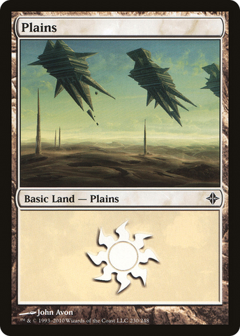 {B}[ROE 230] Plains (230) [Rise of the Eldrazi]