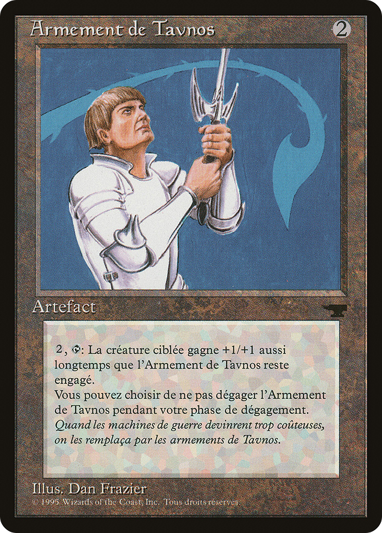 {C} Tawnos's Weaponry (French) - "Armement de Tavnos" [Renaissance][REN 160]