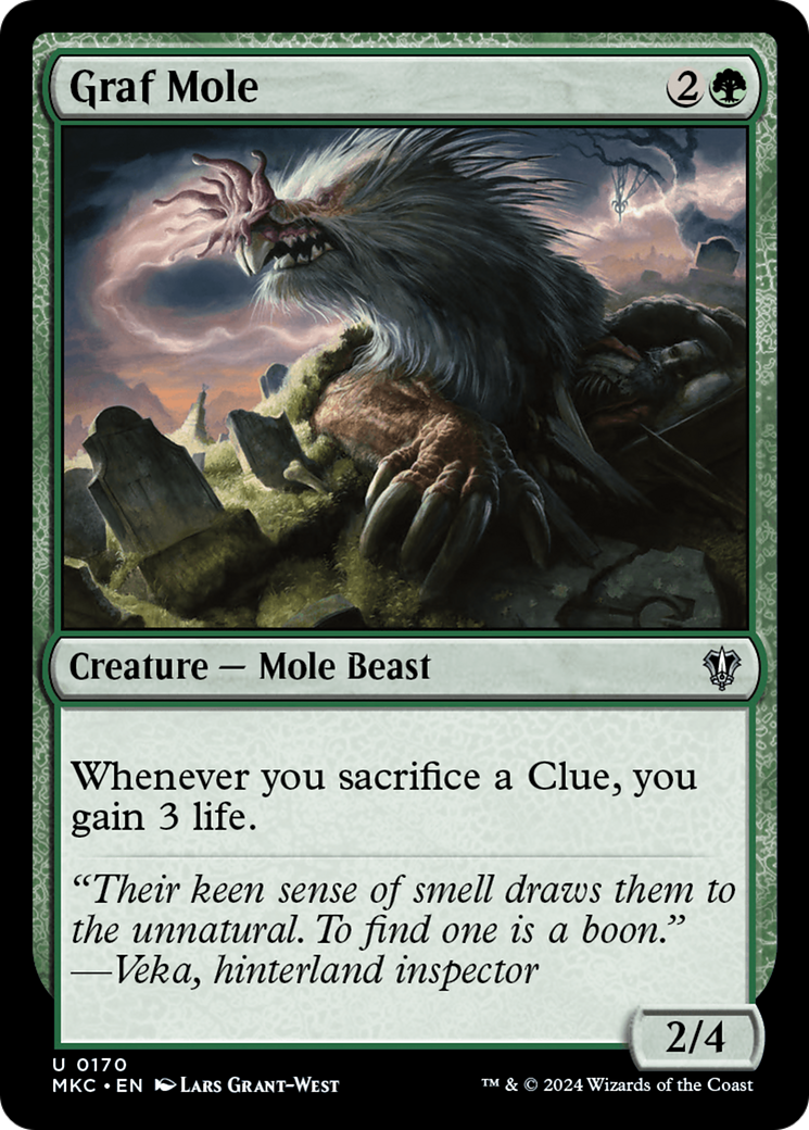 {C} Graf Mole [Murders at Karlov Manor Commander][MKC 170]