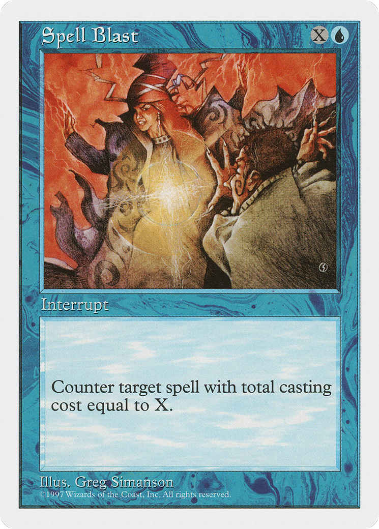 {C} Spell Blast [Fifth Edition][5ED 126]