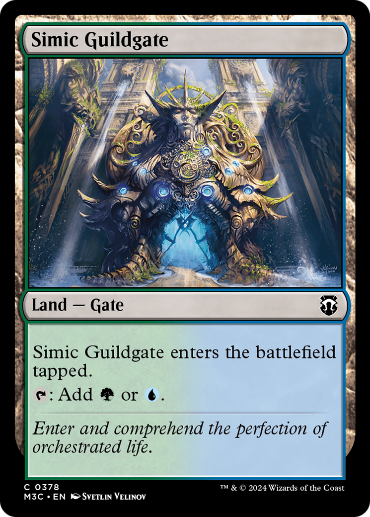 {C} Simic Guildgate [Modern Horizons 3 Commander][M3C 378]