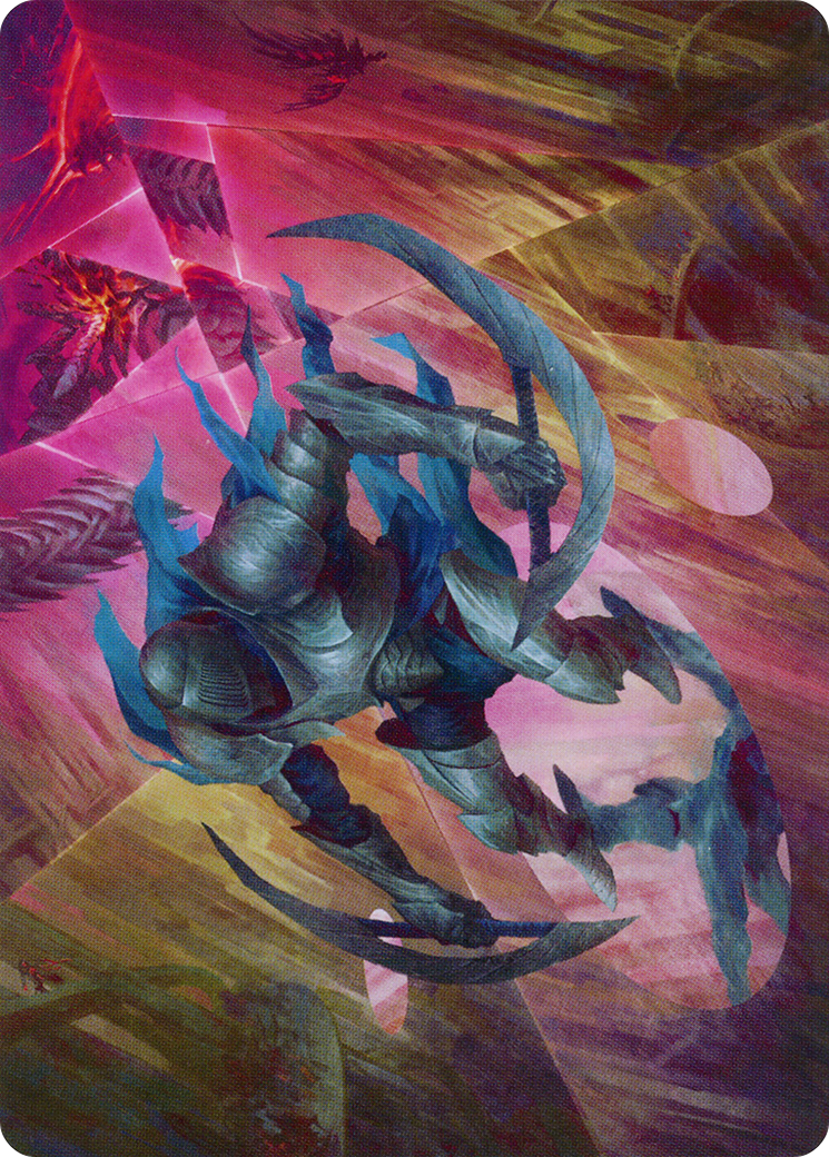 {A} Xerex Strobe-Knight Art Card [March of the Machine Art Series][AMOM 020]