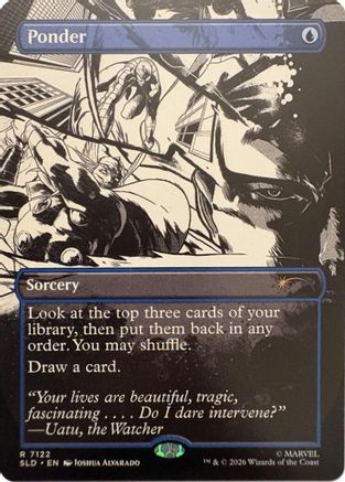 {R} Ponder (7122) [Secret Lair Drop Series] [SLD 7122]
