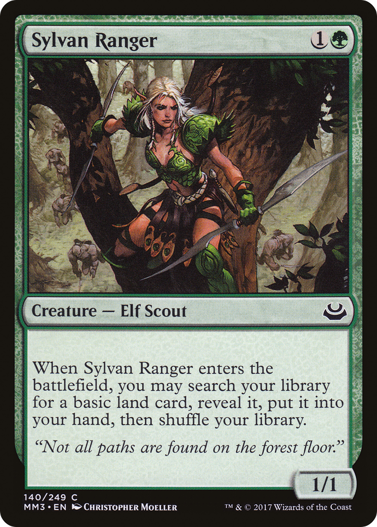 {C} Sylvan Ranger [Modern Masters 2017][MM3 140] - Misty Mountain Games