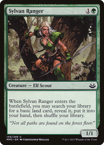 {C} Sylvan Ranger [Modern Masters 2017][MM3 140]