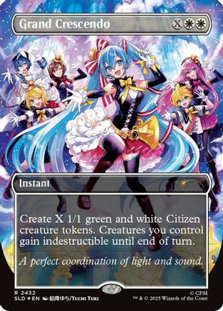 {R} Grand Crescendo (Foil) [Secret Lair Drop Series] [SLD 2432]