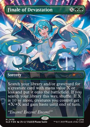 {R} Finale of Devastation (2438) (Foil) [Secret Lair Drop Series] [SLD 2438]