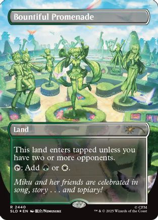 {R} Bountiful Promenade (Foil) [Secret Lair Drop Series] [SLD 2440]