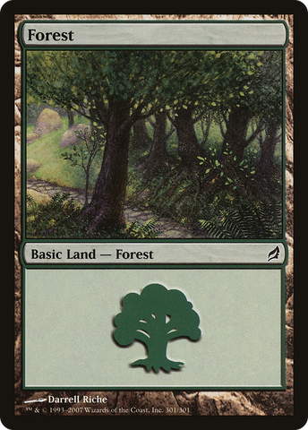 {B}[LRW 301] Forest (301) [Lorwyn]