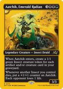 {@R} Aatchik, Emerald Radian (First-Place Foil) [Aetherdrift][DFT 473]