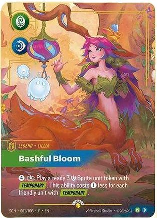 [RFB] Lillia - Bashful Bloom (Foil) (001/003) - Secret Garden