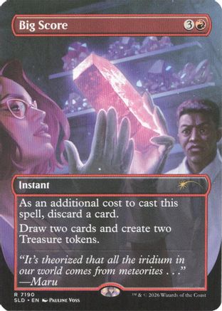 {R} Big Score (7190) [Secret Lair Drop Series] [SLD 7190]