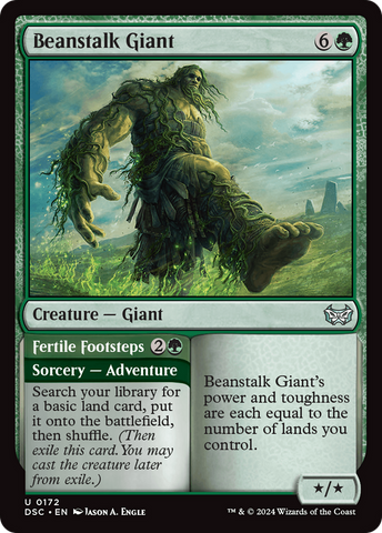 {C} Beanstalk Giant [Duskmourn: House of Horror Commander][DSC 172]