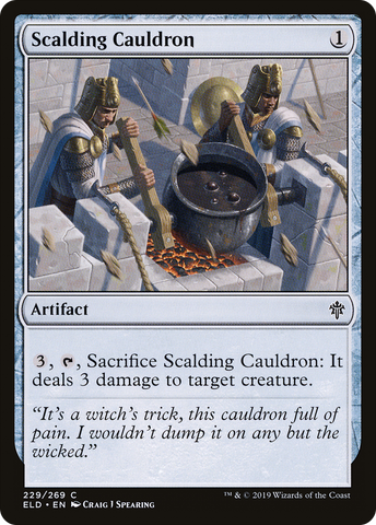 {C} Scalding Cauldron [Throne of Eldraine][ELD 229]