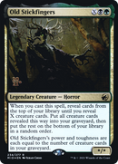 {R} Old Stickfingers [Innistrad: Midnight Hunt Prerelease Promos][PR MID 234]