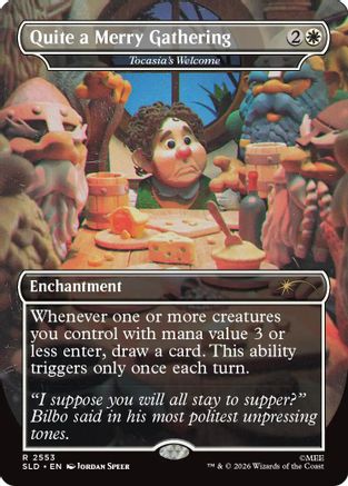 {R} Tocasia's Welcome - Quite a Merry Gathering [Secret Lair Drop Series] [SLD 2553]