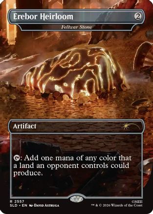{R} Fellwar Stone - Erebor Heirloom (Foil) [Secret Lair Drop Series] [SLD 2557]