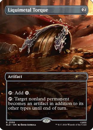 {R} Liquimetal Torque (Foil) [Secret Lair Drop Series] [SLD 2559]