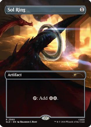 {R} Sol Ring (2560) (Foil) [Secret Lair Drop Series] [SLD 2560]