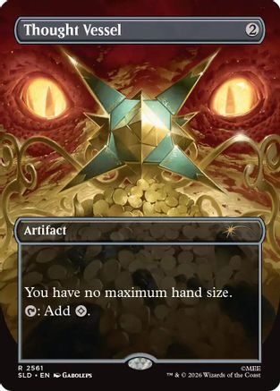 {R} Thought Vessel (2561) (Foil) [Secret Lair Drop Series] [SLD 2561]