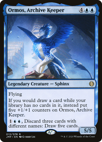 {R} Ormos, Archive Keeper [Jumpstart][JMP 013]