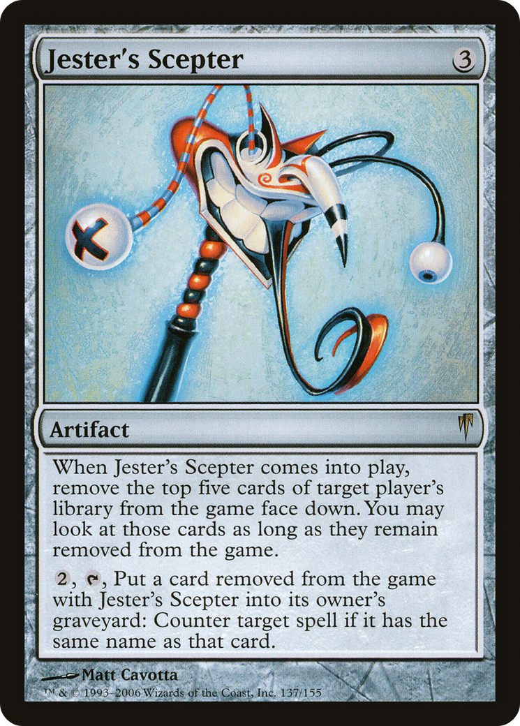 {R} Jester's Scepter [Coldsnap][CSP 137] - Misty Mountain Games