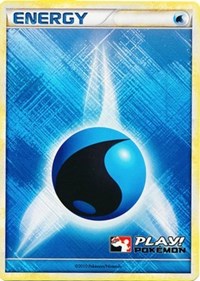 [BE] Water Energy (2010 Play Pokemon Promo) [League & Championship Cards]