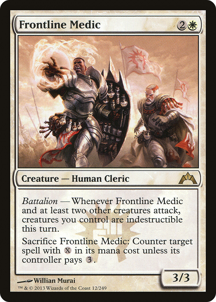 {R} Frontline Medic [Gatecrash][GTC 012]