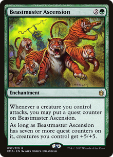 {R} Beastmaster Ascension [Commander Anthology][CMA 092] - Misty Mountain Games