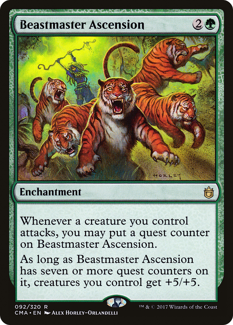 {R} Beastmaster Ascension [Commander Anthology][CMA 092]