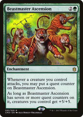 {R} Beastmaster Ascension [Commander Anthology][CMA 092]
