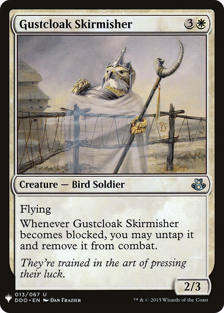 {C} Gustcloak Skirmisher [Mystery Booster][LS DDO 013]