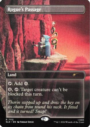 {R} Rogue's Passage (7112) (Foil) [Secret Lair Drop Series] [SLD 7112]